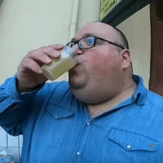 🥂 a10d714b man, drinking, glasses, drink, beverage, portrait telegram sticker