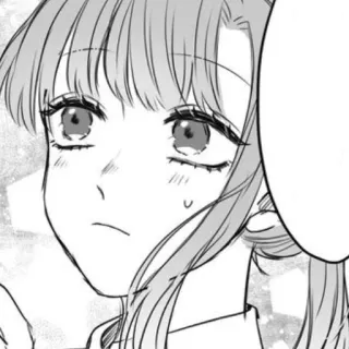 💗 66df406f Аниме девушка, Манга, Мультфильм, Персонаж, Выражение, Милый telegram sticker