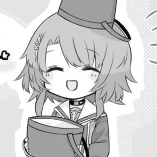 😄 f4bb00e9 Аниме, Чиби, Персонаж, Милый, Манга telegram sticker