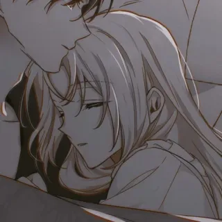 🍁 7e5f0c55 Anime, Pareja, Amor, Triste, Llorando, Romántico whatsapp sticker