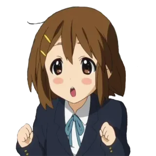 ✊ 5a6d1c81 Anime, Dessin animé, Mignon, Fille, Uniforme scolaire telegram sticker