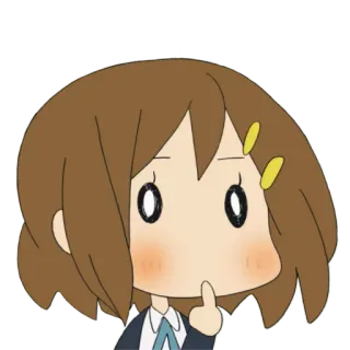 🤔 6d2df9fc Anime, Desenho animado, Fofo, Garota, Pensando, Pensativa telegram sticker