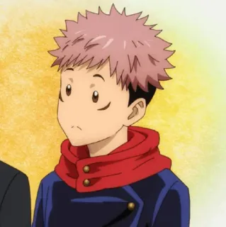 🎱 f0da999d Yuji Itadori Jujutsu Kaisen Anime, Manga, Cheveux Roses, Protagoniste, Étudiant whatsapp sticker