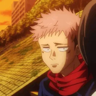 🎱 f981b729 Yuji Itadori Jujutsu Kaisen Anime, Manga, Sorcier, Étudiant, Jujutsu, Personnage whatsapp sticker