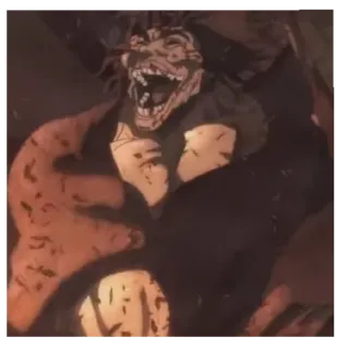 🤣 707dbed6 Yujiro Hanma Baki Anime, Kampf, Kampfsport, Blut, Yujiro Hanma telegram sticker