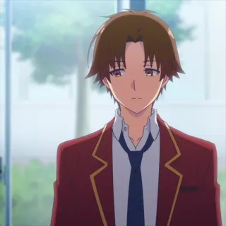 😒 51da218b Ayanokoji Kiyotaka Classroom of the Elite Anime, Classroom of the Elite, Ayanokoji Kiyotaka, Personage, School, Uniform, Manga, Student telegram sticker