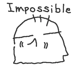 🩹 c619d6f1 Temporairement loin 만화, 슬픈, 일시적인, 부재중, 캐릭터, 블롭 whatsapp sticker