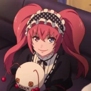 🌟 7bb9fa8b Yumemite Yumemi Kakegurui Anime, Manga, Personaggio, Yumemite Yumemi, Kakegurui, Bambola telegram sticker