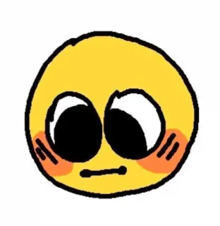 🦦 915eb5b7 Emoji, Carino, Adesivo, Faccia cartone animato, Arrossire, Kawaii telegram sticker