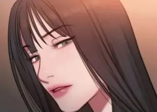 😏 a09a1171 여자, 머리카락, 얼굴, 미술 telegram sticker