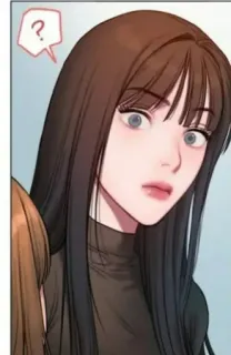 ❔ b30d7d77 ? 질문, 여자, 만화, 애니메이션 telegram sticker