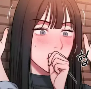 😳 e307e532 핕 만화, 여자, 애니메이션, 만화 telegram sticker