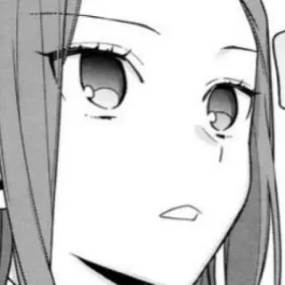 🪶 4a0feca6 アニメ, 漫画, 女の子, ポートレート, 顔, 表情 telegram sticker