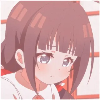 🌼 9ac10295 애니메이션, 만화, 소녀, 귀여운, 귀여운, 미술 telegram sticker