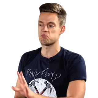 🙅 6dfac06d Pink Floyd musique, groupe, rock, album, logo telegram sticker