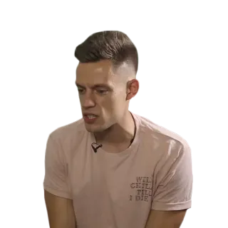 😬 8253dff4 WILL CHILL TILL I DIE Phrase, Décontracté, Moderne telegram sticker