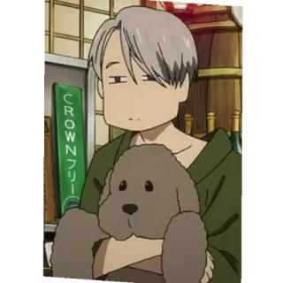 😐 1003891e CROWN FREE anime, character, toy, drink, alcohol whatsapp sticker