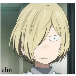 😐 caa09bd0 elin anime, character, expression, sticker whatsapp sticker