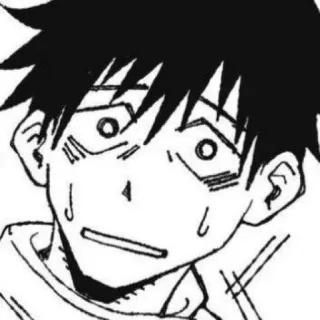 ☠ 404bf6b0 アニメ, マンガ, 心配, 表情, 漫画 telegram sticker