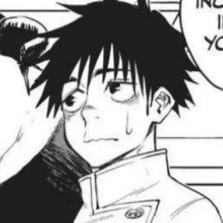 ☠ a44b3d3c アニメ, 眠い, ポートレート, マンガ, 少年 telegram sticker