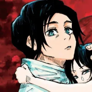 ☠ b32c1a4c アニメ, マンガ, キャラクター, ハグ, 漫画 telegram sticker