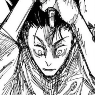 ☠ c3d65262 漫画, アニメ, 表情, スケッチ telegram sticker