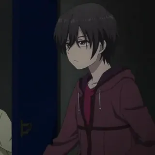 🥀 12a8c59b Anime, Chico, Sudadera con capucha, Personaje telegram sticker