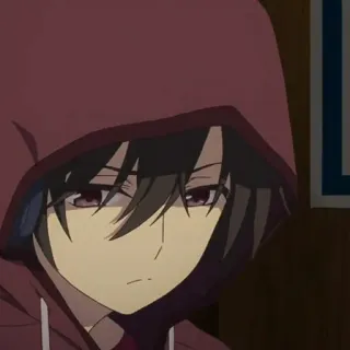 🥀 c8513538 Anime, Manga, Personaje, Sudadera con capucha, Chico telegram sticker