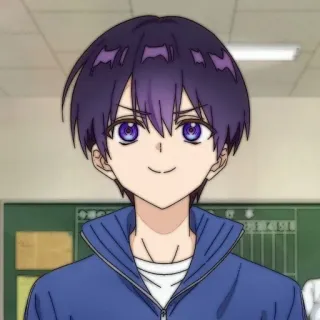 🍪 4fb3920f anime, manga, cartoon, personage, portret, glimlachend telegram sticker