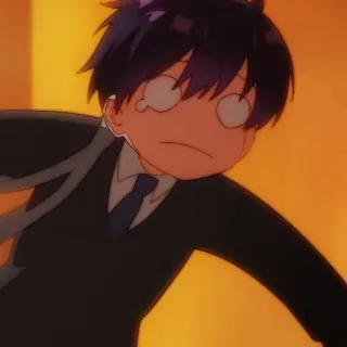 🍪 abd4f2a4 Anime, Cartoon, Man, Huilend, Bang, Paniek, Bezorgd, Pak telegram sticker