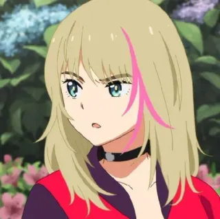 😍 b83594d1 Anime, Mädchen, Frau, Cartoon, Porträt, Illustration telegram sticker