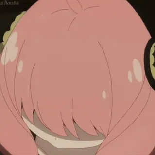 💕 9e12e81d Anya Forger Spy x Family Anime, Mädchen, pinke Haare, Spy x Family, Anya, Anya Forger telegram sticker