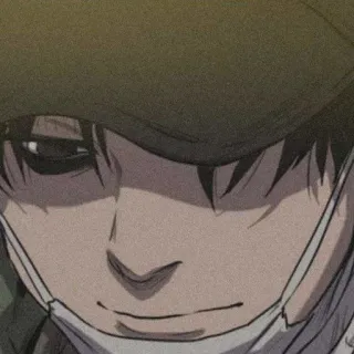 🐾 6fa8e193 personnage, animé, personne, homme, chapeau whatsapp sticker