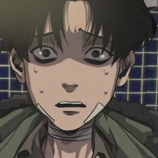 🦴 85891b4b Yoon Bum Killing Stalking Horreur, Manga, Psychologique, Thriller, Manhwa, Gore whatsapp sticker