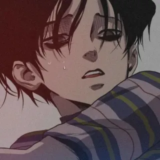🐾 8e1f7391 Killing Stalking Anime, Manga, Killing Stalking, Horreur, Triste, Sombre whatsapp sticker