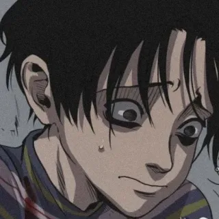 🦴 a6394561 Anime, Horreur, Gore, Manga, Sang, Effrayant, Sombre, Déprimé whatsapp sticker