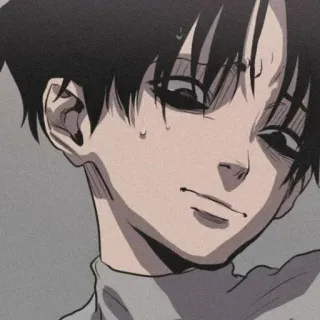 🐾 b5d57e2b animé, dessin animé, dessin, illustration, portrait whatsapp sticker