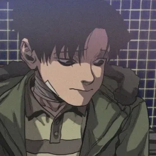 🦴 c700f91d Yoon Bum Killing Stalking Manga, Horreur, Psychologique, Coréen, BD, Harcèlement, Killing Stalking whatsapp sticker