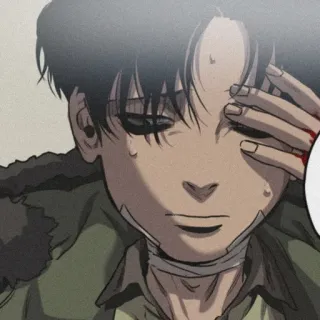 🦴 d30aea5d Yoon Bum Killing Stalking killing stalking, yoon bum, gore, horreur, manga, sang whatsapp sticker