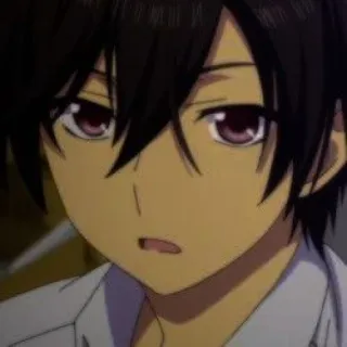 🦅 7840f7f0 Anime, Chico, Retrato, Personaje whatsapp sticker