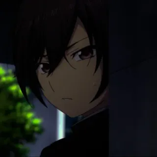 🦅 96c51f2b Anime, Chico, Retrato, Personaje whatsapp sticker