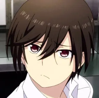 🍫 275ea1de Anime, Junge, Schuluniform, Porträt whatsapp sticker