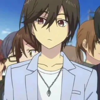 🍫 2e62a319 Anime, Charakter, Männlich, Porträt, Person, Cartoon whatsapp sticker