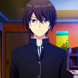 🍫 2ead2a9d Anime, Männlich, Charakter, Schüler, Schuluniform whatsapp sticker