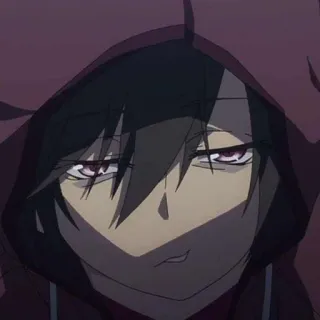 🍫 67c033ca Anime, Hoodie, Charakter, Portrait, Illustration whatsapp sticker