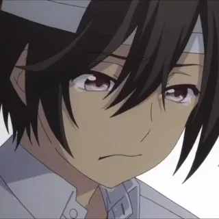 🧷 b53dacd8 Аниме, Грустно, Плачет, Парень whatsapp sticker