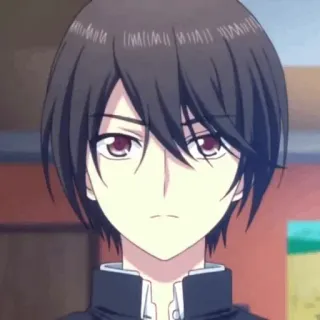 ⚡️ 4bf4c92e аниме, парень, мультфильм, персонаж, портрет telegram sticker