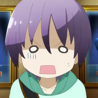 🍁 5dc0cf1d Anime, En colère, Choqué, Dessin animé, Expression, Personnage telegram sticker