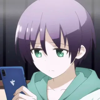 🍁 894d074b Anime, Manga, Personnage, Téléphone, Jeunes telegram sticker