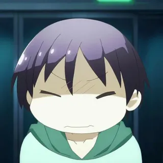 🍁 af1caaff Anime, Dessin animé, Mignon, Chibi, Drôle, Expression telegram sticker